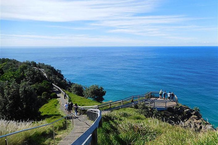 Walkway up to the Byron Bay Light house