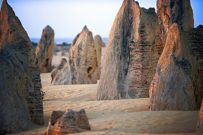 Limestone formations of the Pinnacles