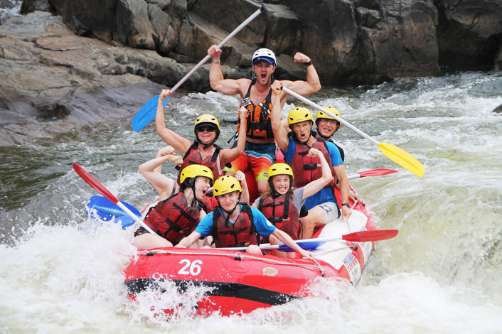 Rafting the Barron river