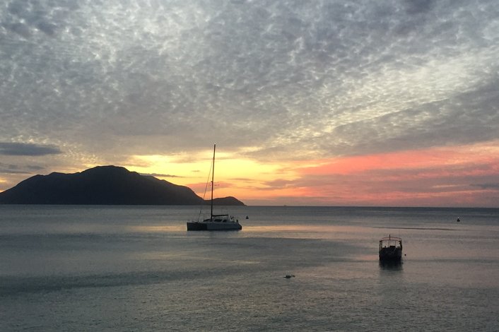 Sunset on Fitzroy Island