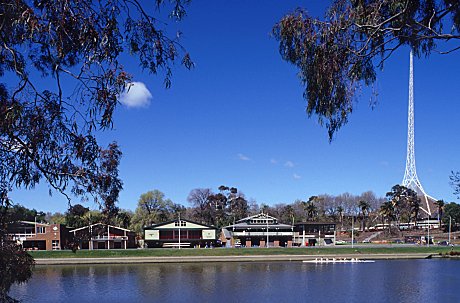 Melbourne's Rowing Sheds