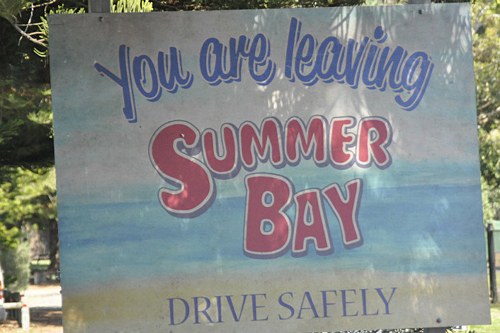 Summer Bay Sign