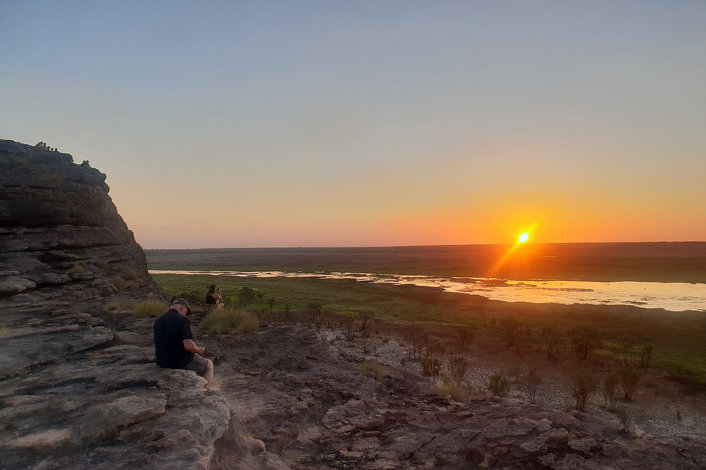 Sunset over Nadab Floodplains