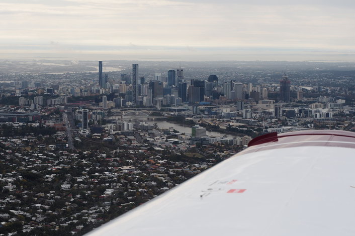 The Brisbane skyline 