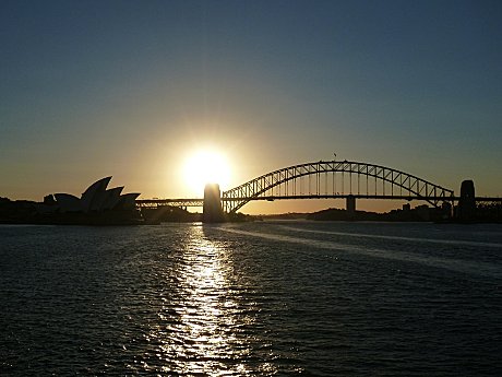 Stunning Sunset on Sydney Harbour