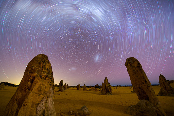 The Night Sky over the Pinnacles