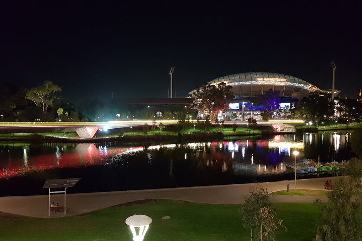 Adelaide Oval by Night