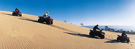 Awesome quad biking four wheel fun