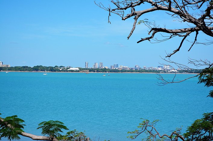 View across picturesque Fannie Bay