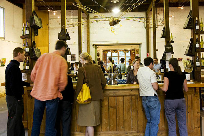 The historic Yering Station Cellar Door