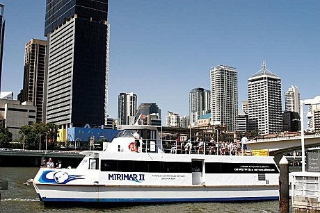 Departing from Brisbane City