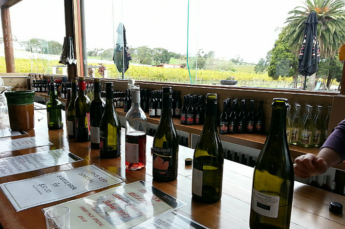 Wine Tasting At Fergusson's Winery