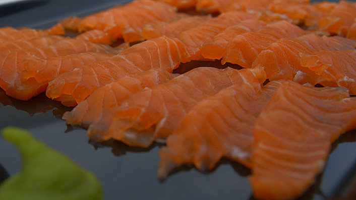 Sashimi Salmon