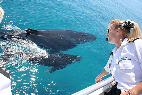 Captain Kerry Lopez and the whales