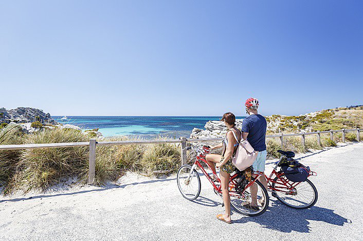 Ride your way around Rottnest Island