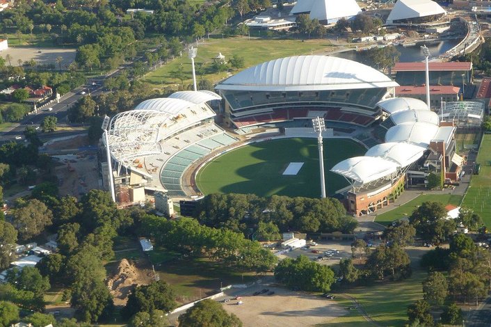 Newly developed Adelaide Oval