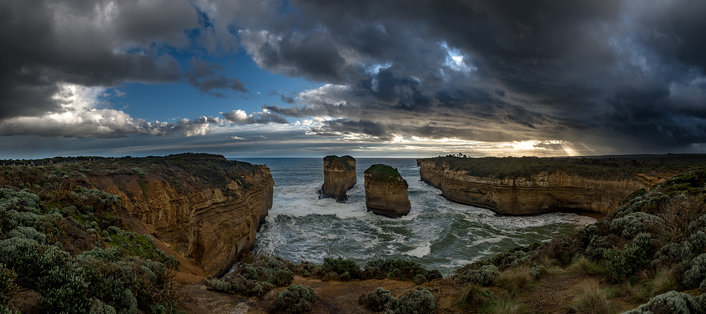 Late afternoon, Twelve Apostles