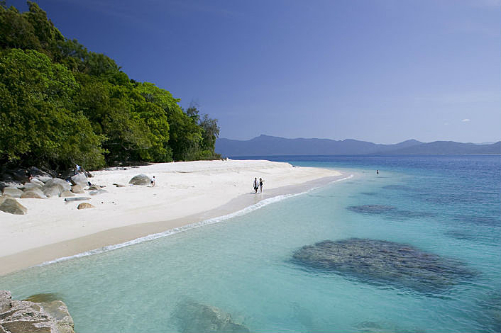 Snorkelling at Fitzroy island