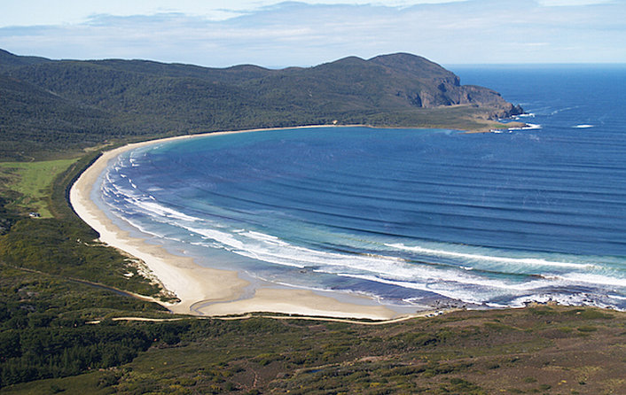 Cloudy Bay on Bruny Island