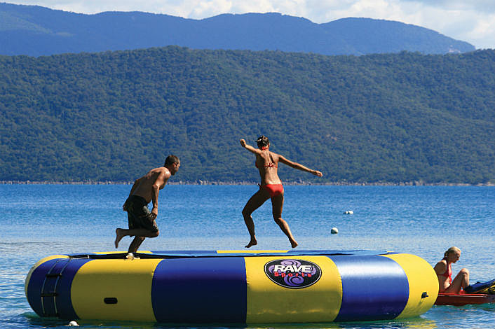 Fitzroy island trampolene