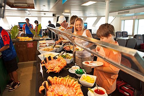 Buffet Lunch at Moore Reef Pontoon