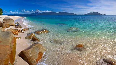 Nudey beach Fitzroy Island