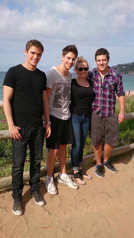 tour of home and away set