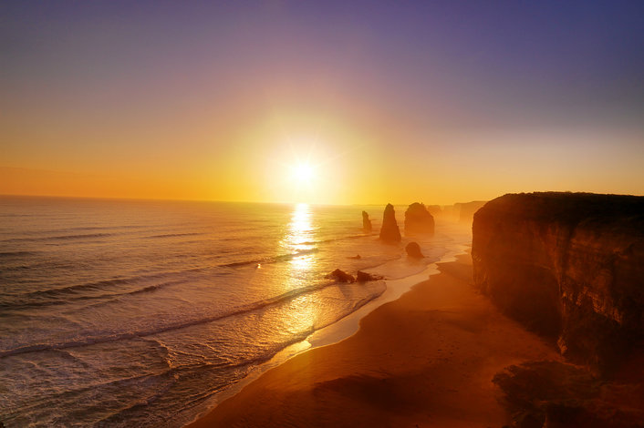 Sunset at the 12 Apostles