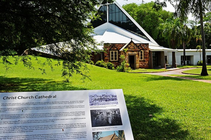 Historic Church within the city