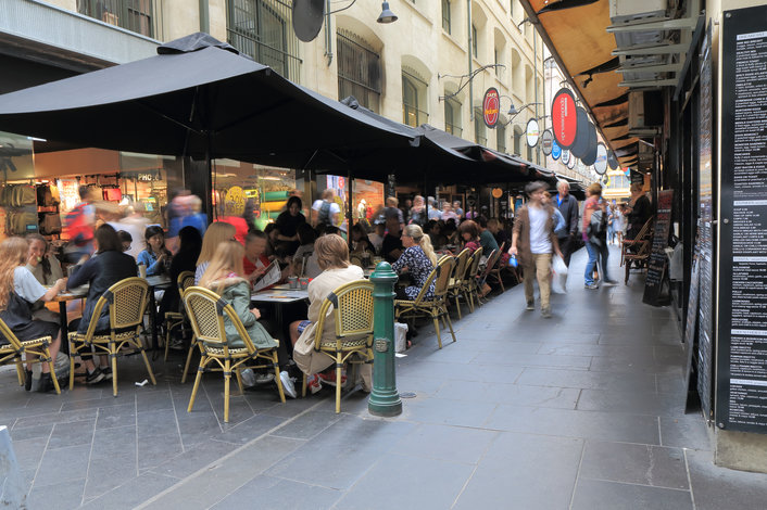 Degraves St cafes