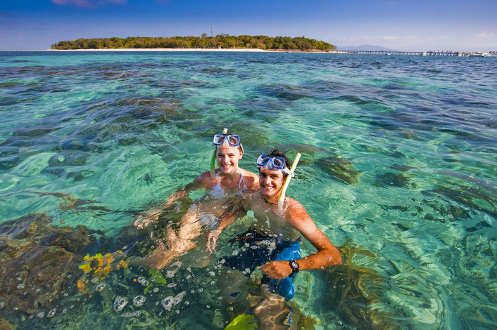 Snorkelling at Green Island