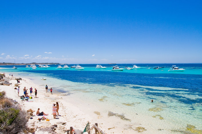 Explore Rottnest's pristine bays and beaches