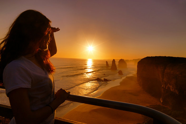 Sunset View of the 12 Apostles