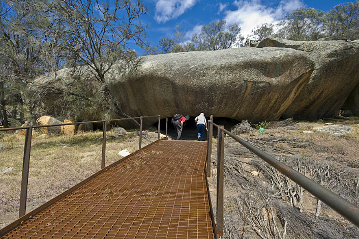 The Entrance to Mulka's Cave