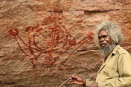 Aboriginal guided rock art tour of Injalak Hill, Arnhem Land