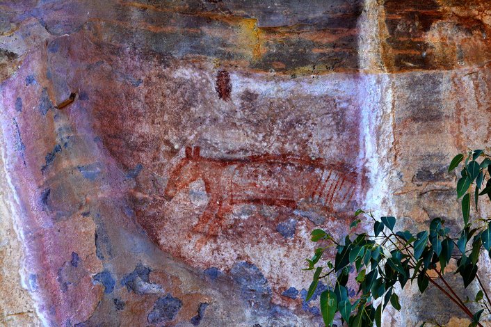 Ancient rock art