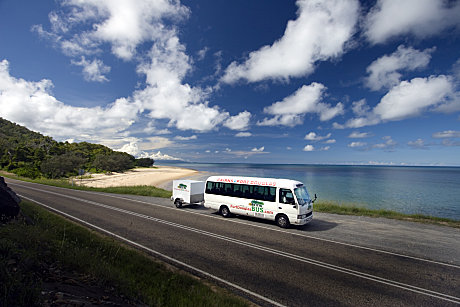 Following the Coral Sea coast