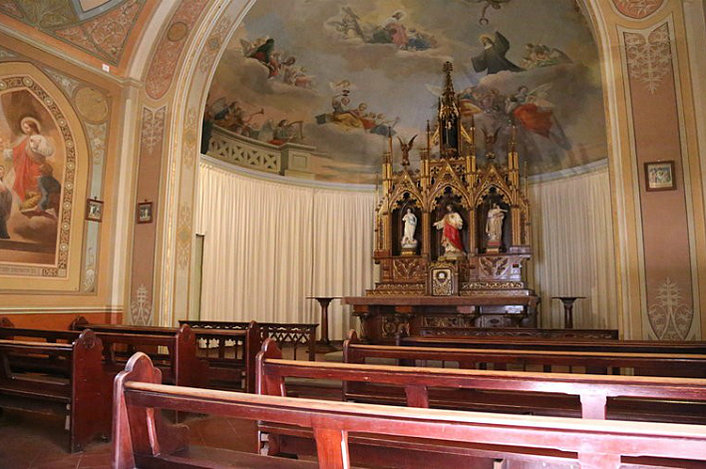 Inside St Gertrude's Church