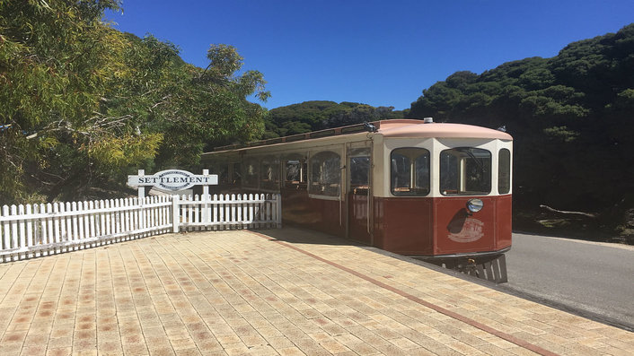 Train on Rottnest Island