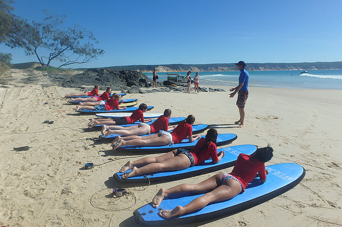 National Park Surfing Experience no crowds