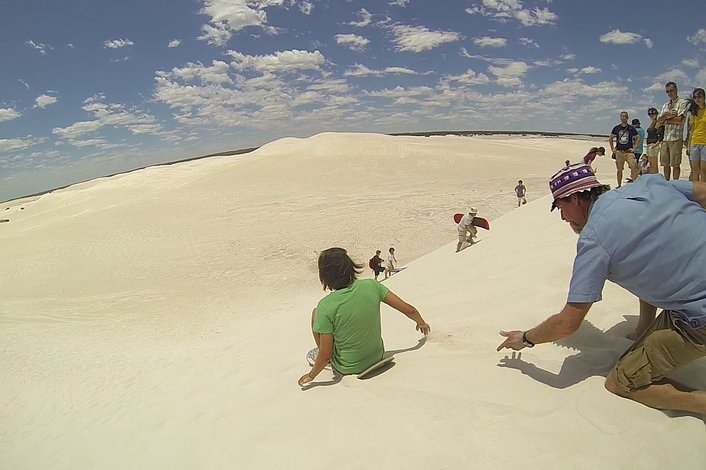 Sandboarding