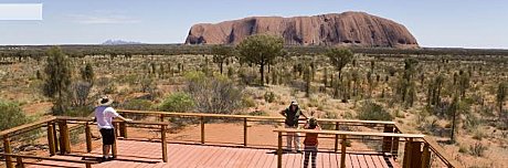 Sunset at Uluru 