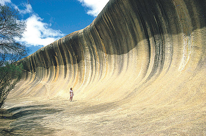 Wave Rock - that's big!
