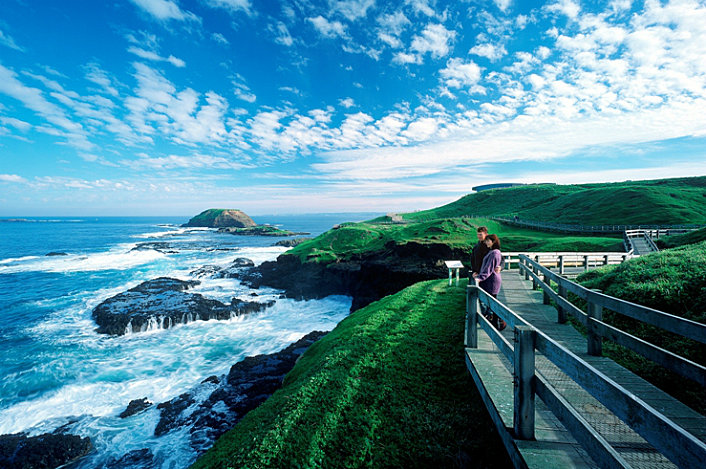 Spectacular coastal panoramas at the Nobbies