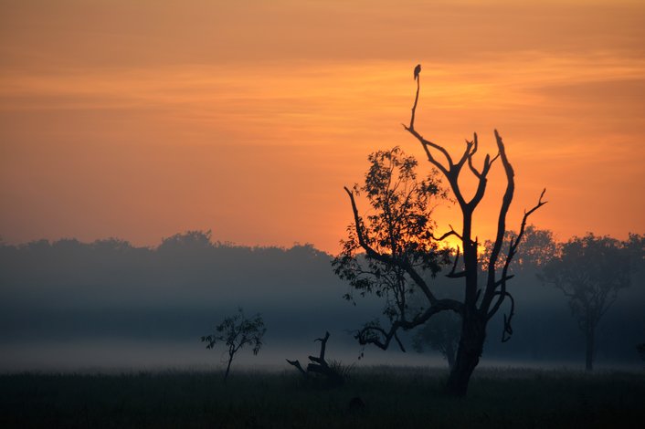 Sunrise on the floodplains around Yellow Waters