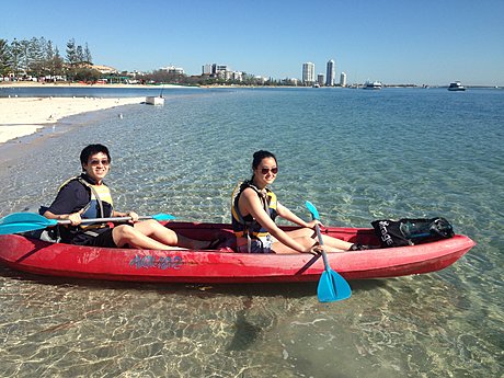 Very stable sit-on-top double kayaks...