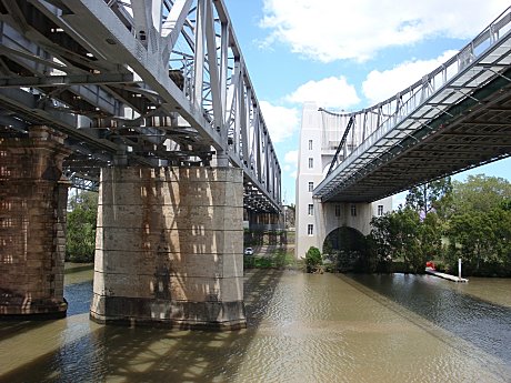 Many bridges of the Brisbane River