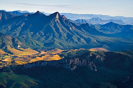 Scenic Rim mountains