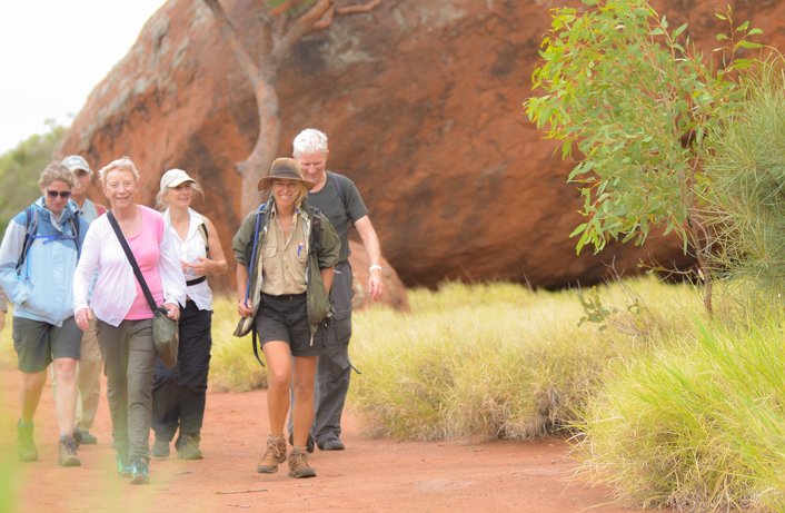 The base walk is a flat and easy walk.