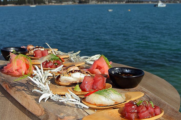 Island Discovery Seafood Tasting Platter